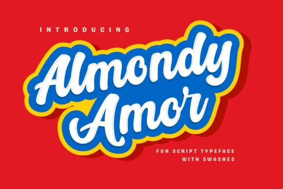 Almondy Amor Font for Web Design