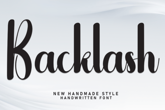 Backlash: A Friendly Script Handwritten Font for Small Business Branding