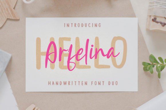 Building a Memorable Brand with Hello Arfelina Typeface