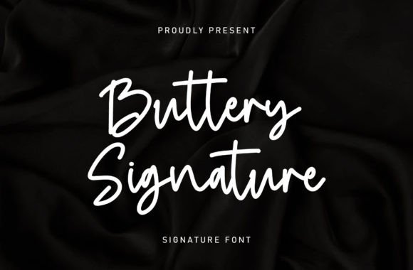 Buttery Signature: The Elegant Script Font for Branding