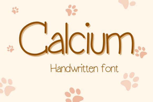 Calcium: The Handwritten Font for Authentic Branding