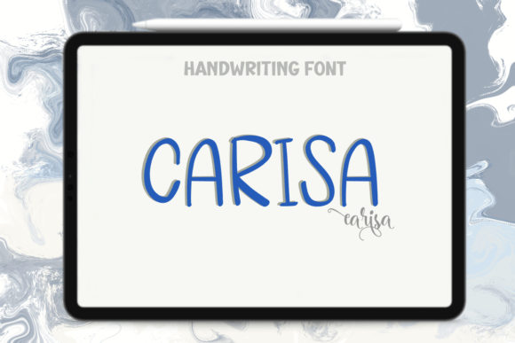 Carisa: The Handwritten Font That Elevates Small Business Brands