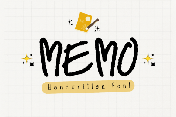 Designing with Memo: A Cute Handwritten Font for Web Layouts