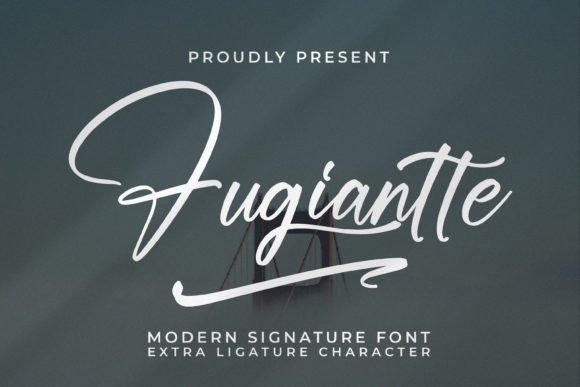 Elevate Your Brand with the Fugiantte Signature Font
