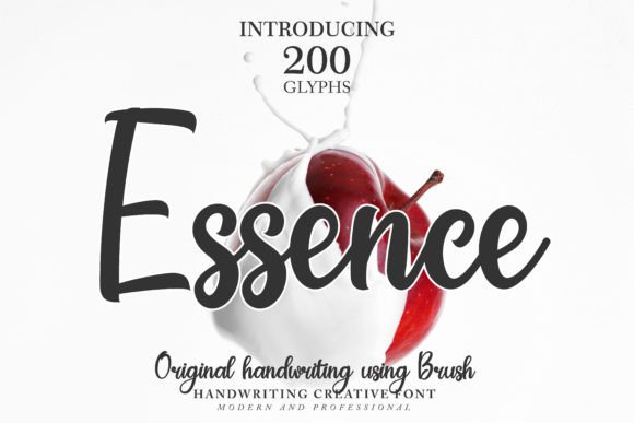 Essence Font: Elegant Script for Digital Design