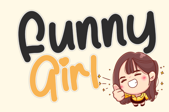 Funny Girl Font for Modern Business Branding