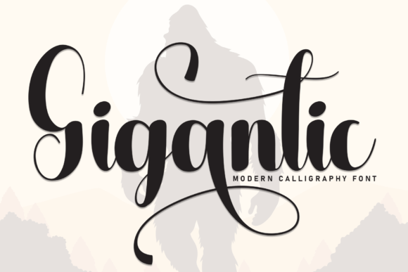 Gigantic Font Review: A Sweet Script for Weddings and Branding