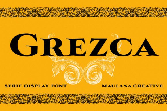 Grezca: A Serif Font for Editorial Design