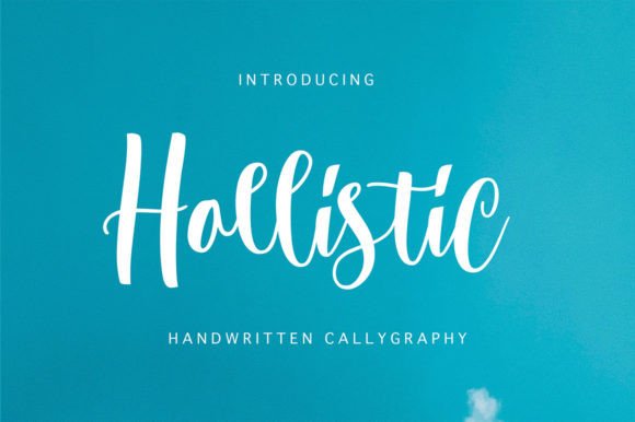 Hollistic: A Sweet Script Handwritten Font for Web Design