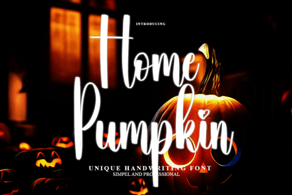 Home Pumpkin: A Delicate Script Handwritten Font for Branding