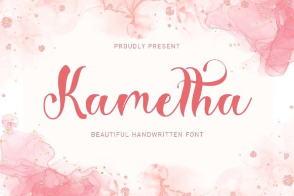 Kametha: The Elegant Script Handwritten Font for Marketers