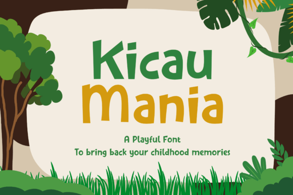 Kicau Mania: A Playful Script Font for Joyful Design