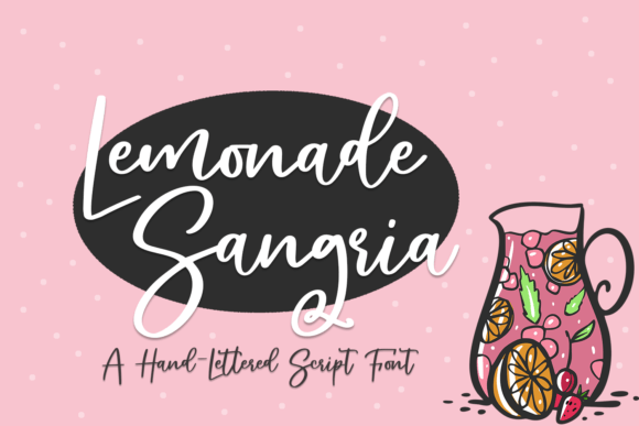 Lemonade Sangria: The Quirky Typeface for Bold Campaigns