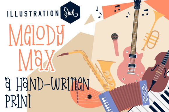 Melody Max: A Whimsical Typeface for Bold Campaigns