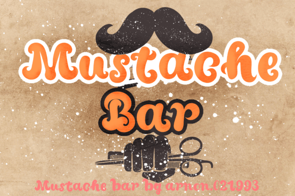 Mustache Bar: The Playful Font for Modern Branding