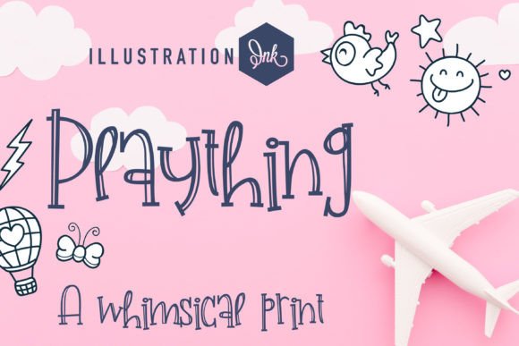 Plaything: A Whimsical Script Handwritten Font for Makers