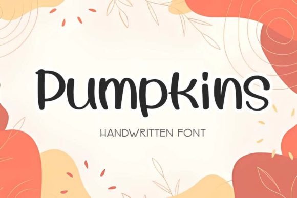 Pumpkins Font for Creative Projects