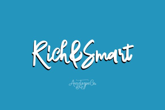 Rich Smart Font: The Signature Style for Handmade Brands