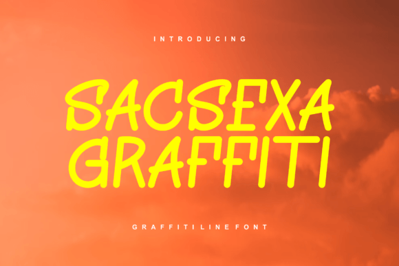 Sacsexa Graffiti Font