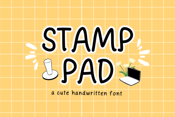 Stamp Pad Font for Business Branding