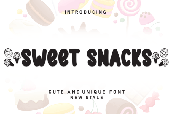 Sweet Snacks: A Friendly Script Font for Web Design