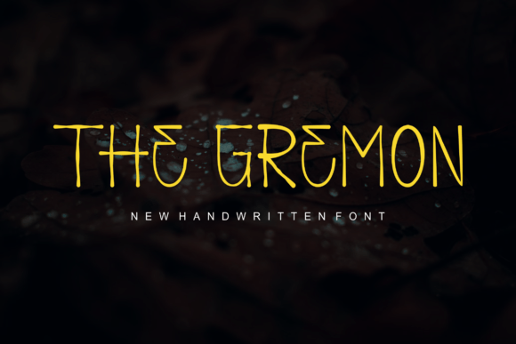The Gremon Font: Bold & Authentic