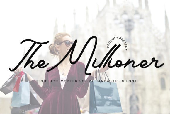 The Millioner Font for Web Design