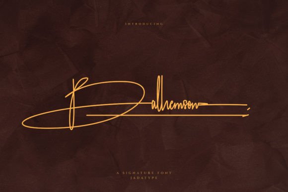 Using Balhemson for Signature-Style Branding Projects