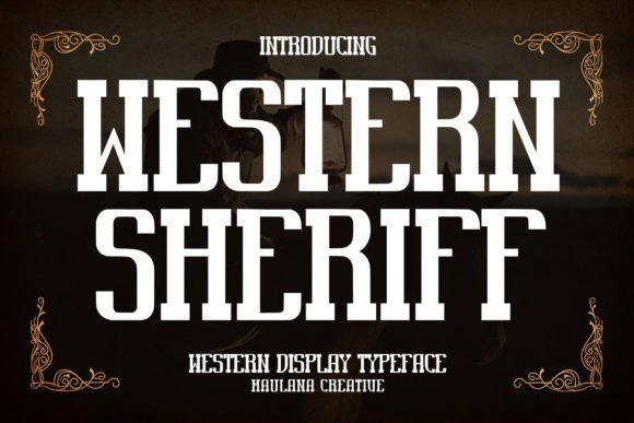 Western Sheriff: A Serif Font for Bold Branding
